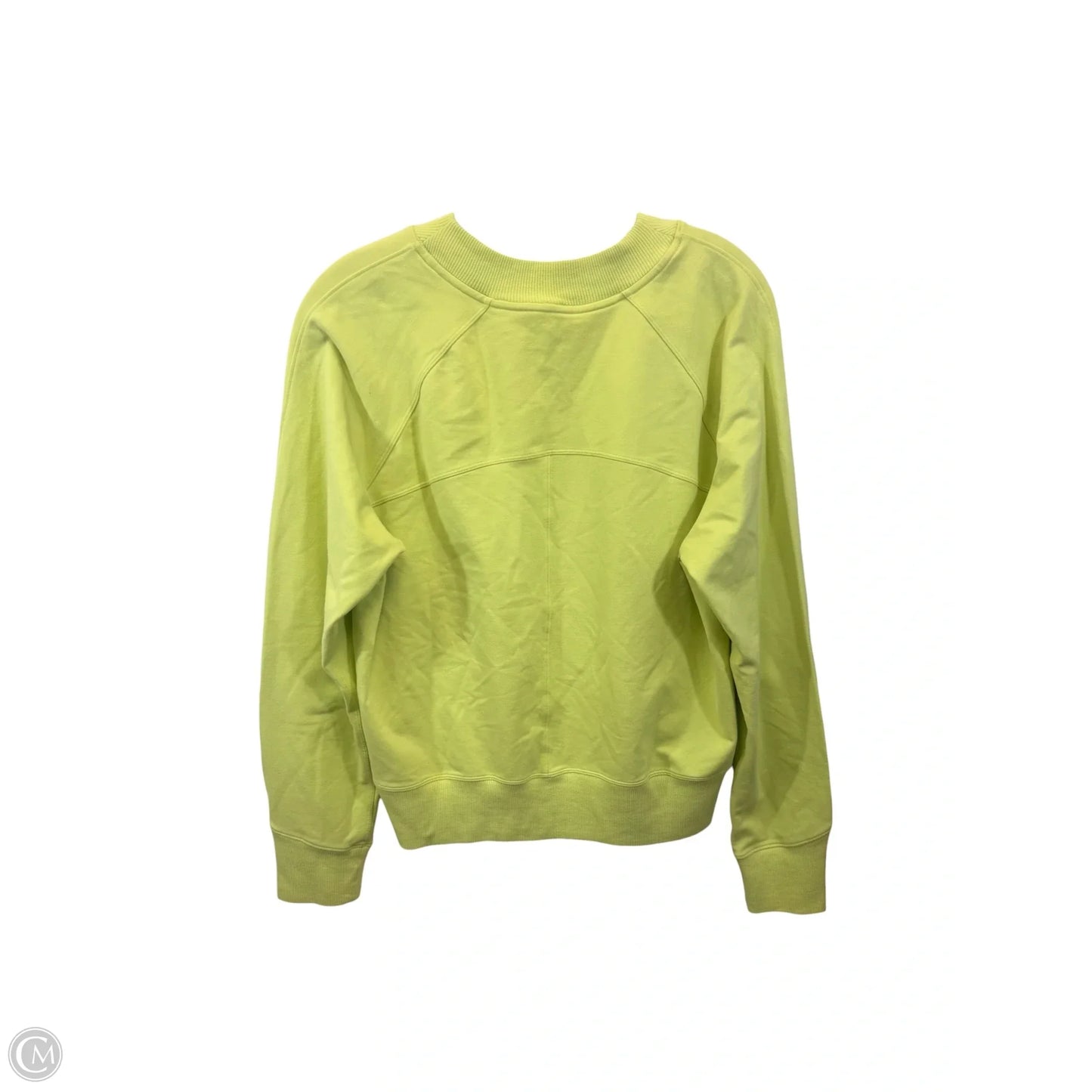 Athletic Sweatshirt Collar By Lululemon In Green, Size: 10