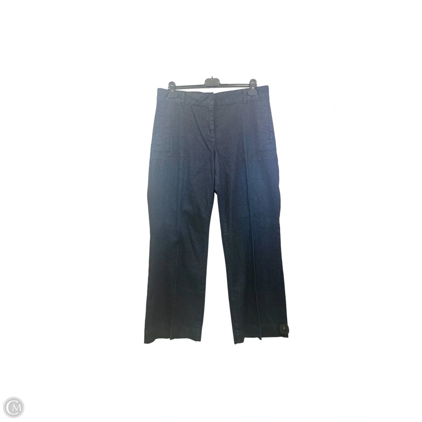 Jeans Wide Leg By Talbots In Blue Denim, Size: 16
