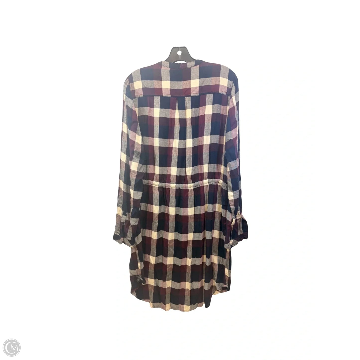 Dress Casual Short By Lucky Brand In Plaid Pattern, Size: L