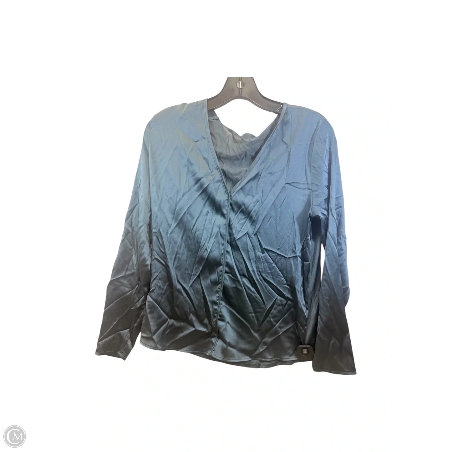 Top Long Sleeve By Falconeri In Blue, Size: S