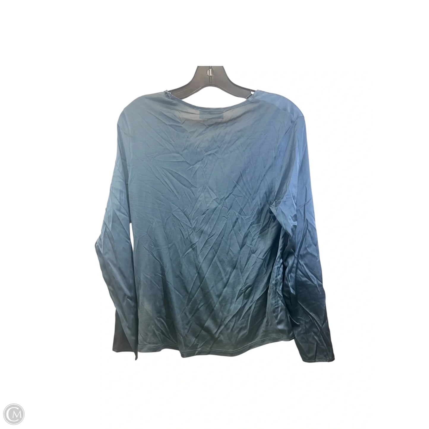 Top Long Sleeve By Falconeri In Blue, Size: S