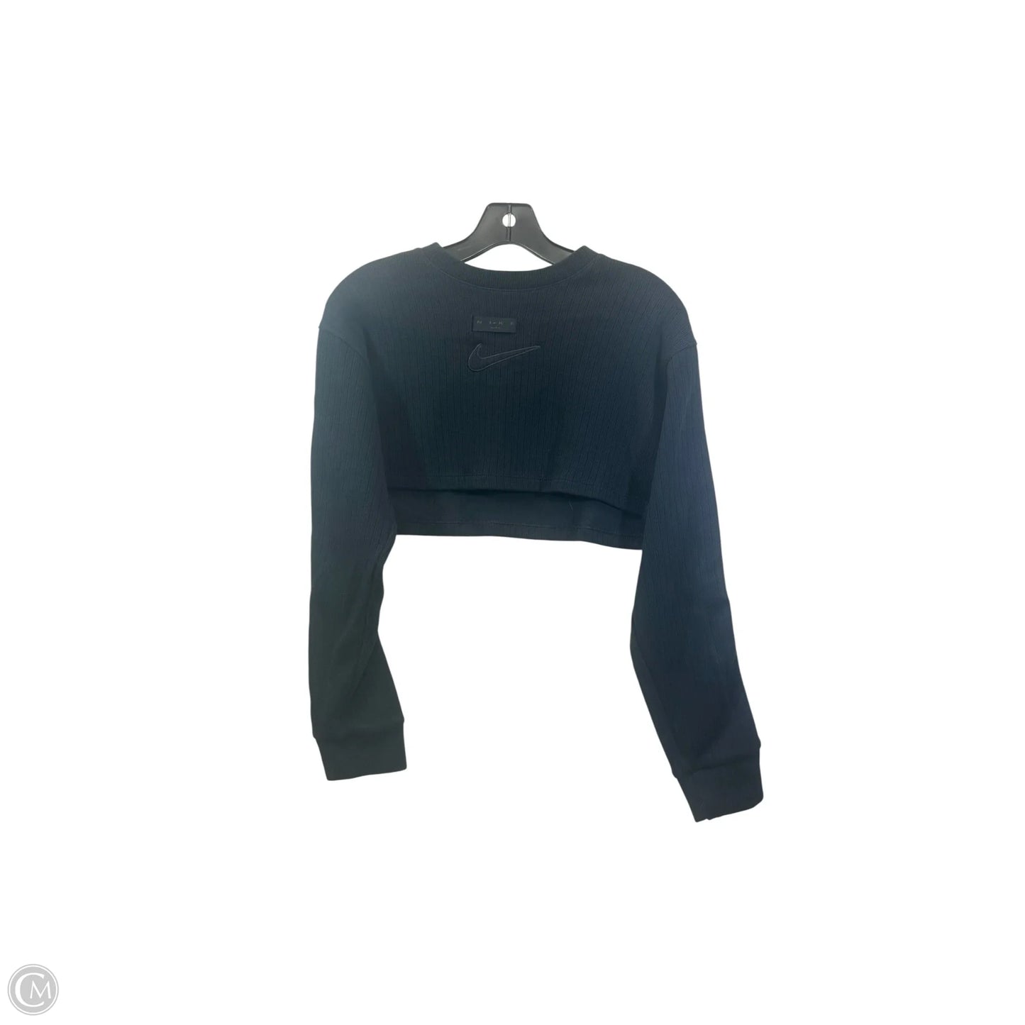 Athletic Sweatshirt Crewneck By Nike In Black, Size: Xs