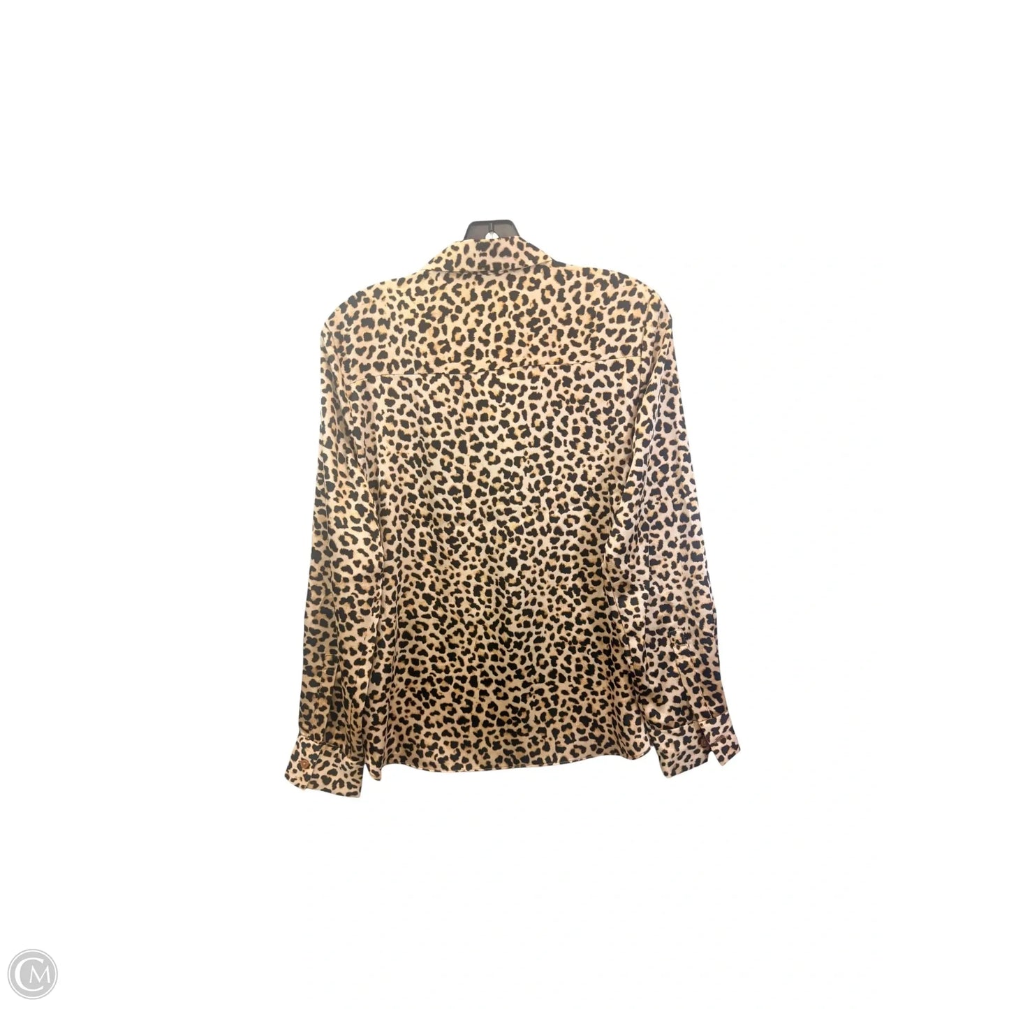 Top Long Sleeve By A New Day In Animal Print, Size: S