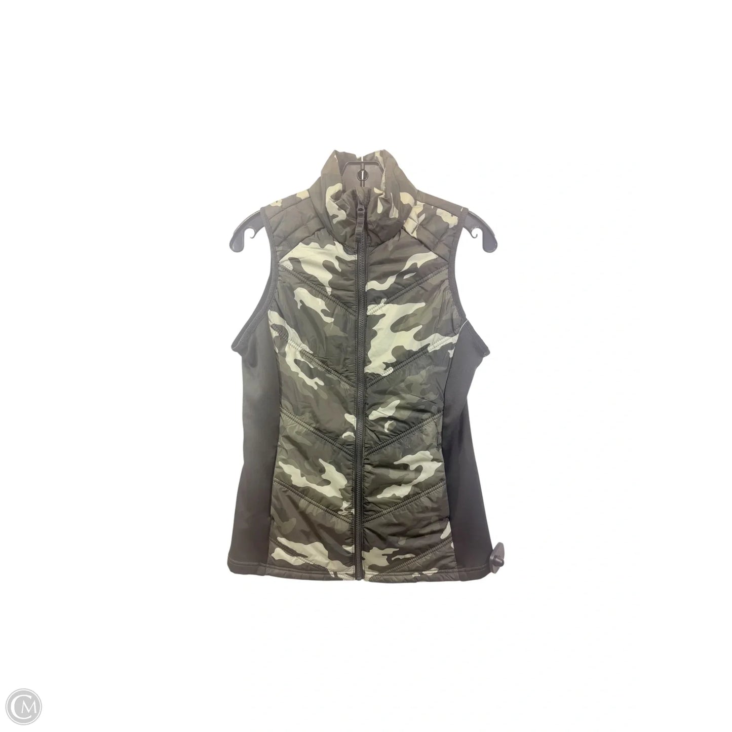Vest Puffer & Quilted By Avia In Camouflage Print, Size: S