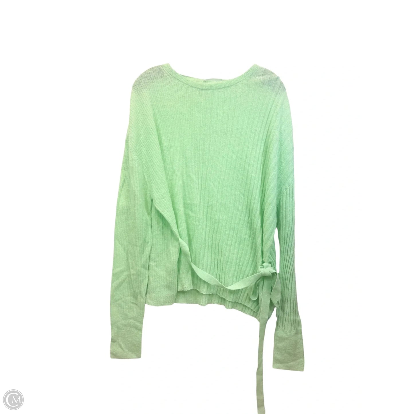 Sweater By Helmut Lang In Green, Size: L