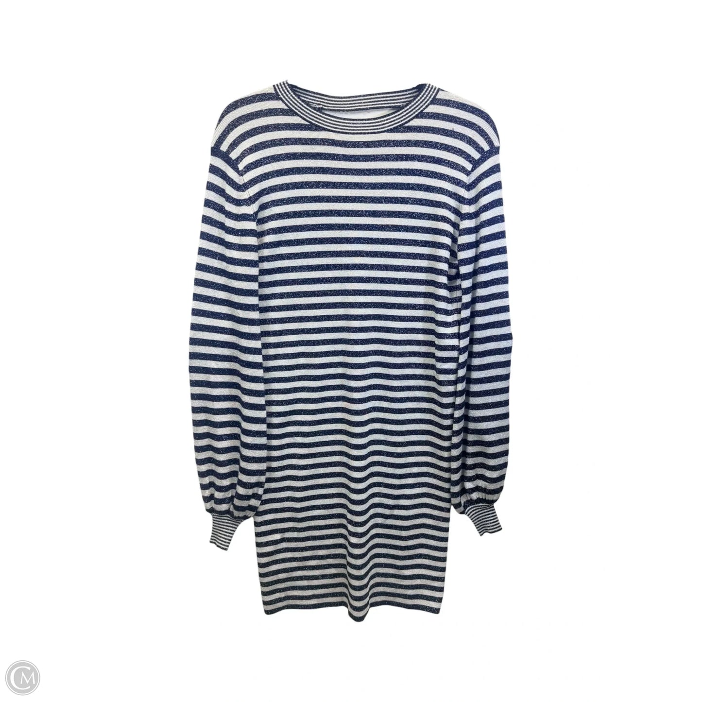 Dress Party Midi By Maje In Striped Pattern, Size: L