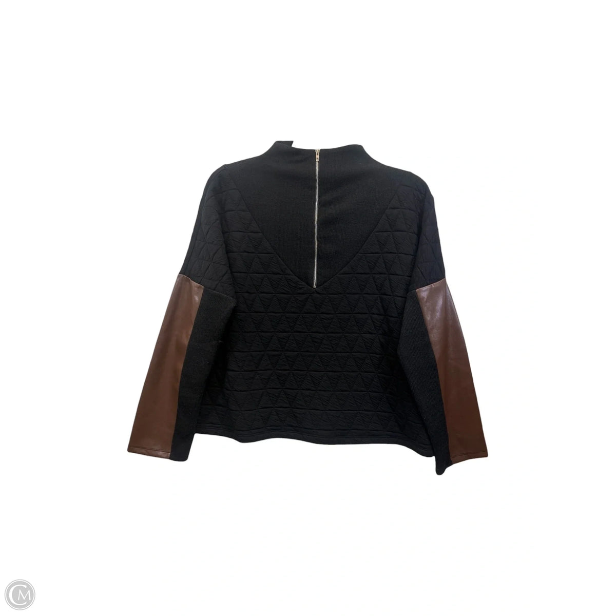 Sweater By Thml In Black & Brown, Size: L