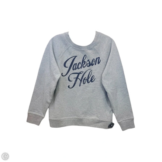 Sweatshirt Collar By J. Crew In Grey, Size: S