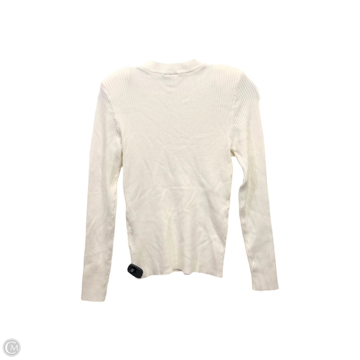 Sweater By Guess In Cream, Size: L