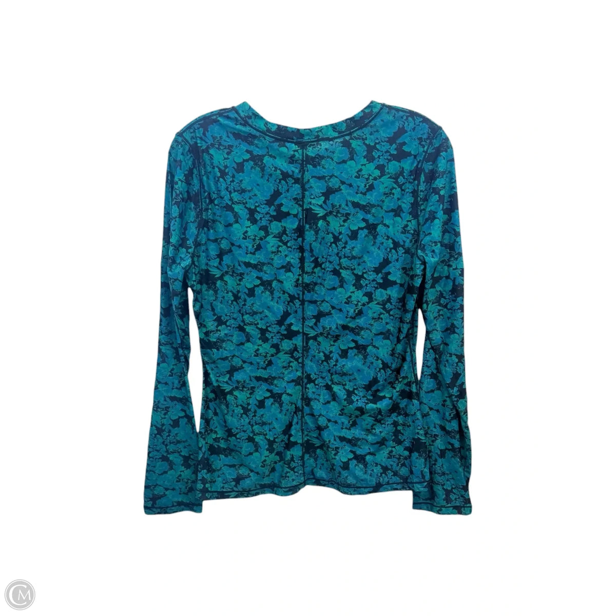 Top Long Sleeve By Free People In Black & Green, Size: Xl