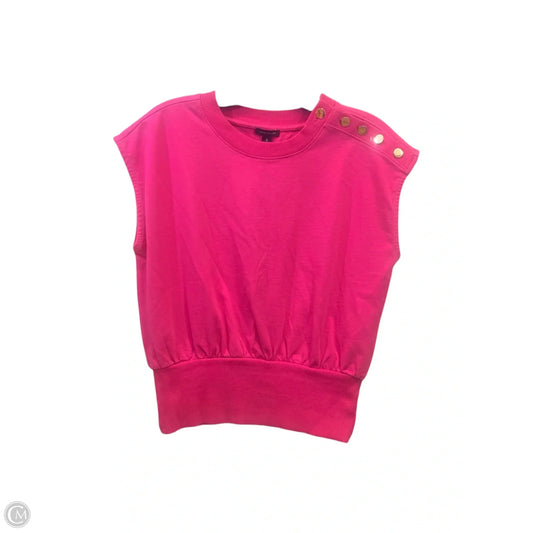 Top Sleeveless By Ann Taylor In Pink, Size: Sp