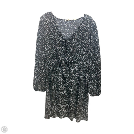 Dress Casual Midi By Levis In Floral Print, Size: Xxl