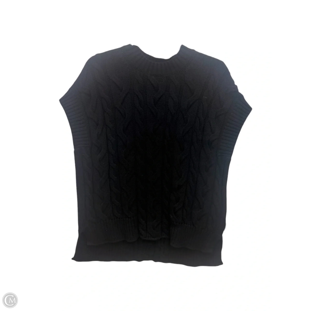 Vest Designer By Max Mara In Black, Size: M