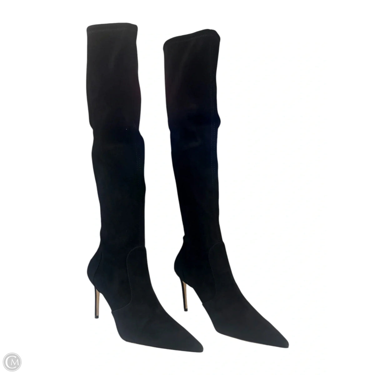 Boots Designer By Stuart Weitzman In Black, Size: 12