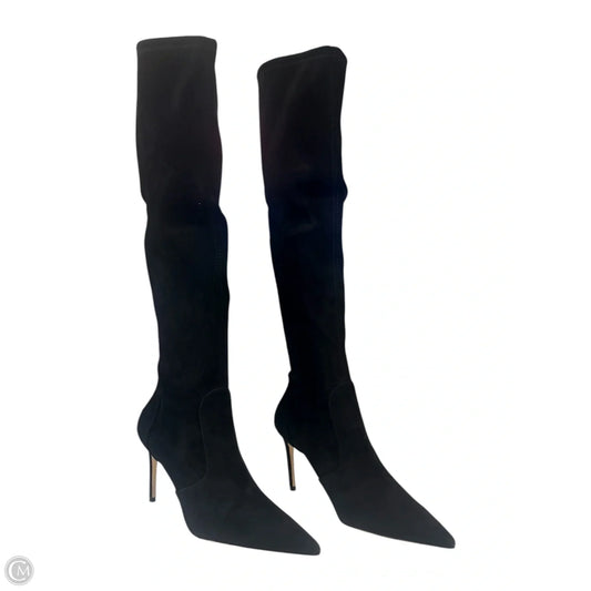 Boots Designer By Stuart Weitzman In Black, Size: 12