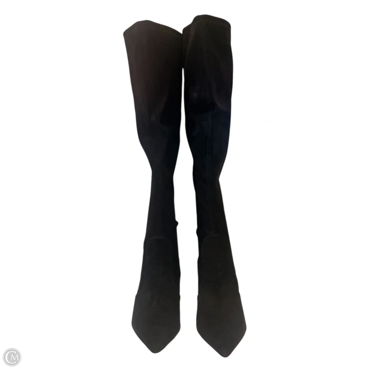 Boots Designer By Stuart Weitzman In Black, Size: 12