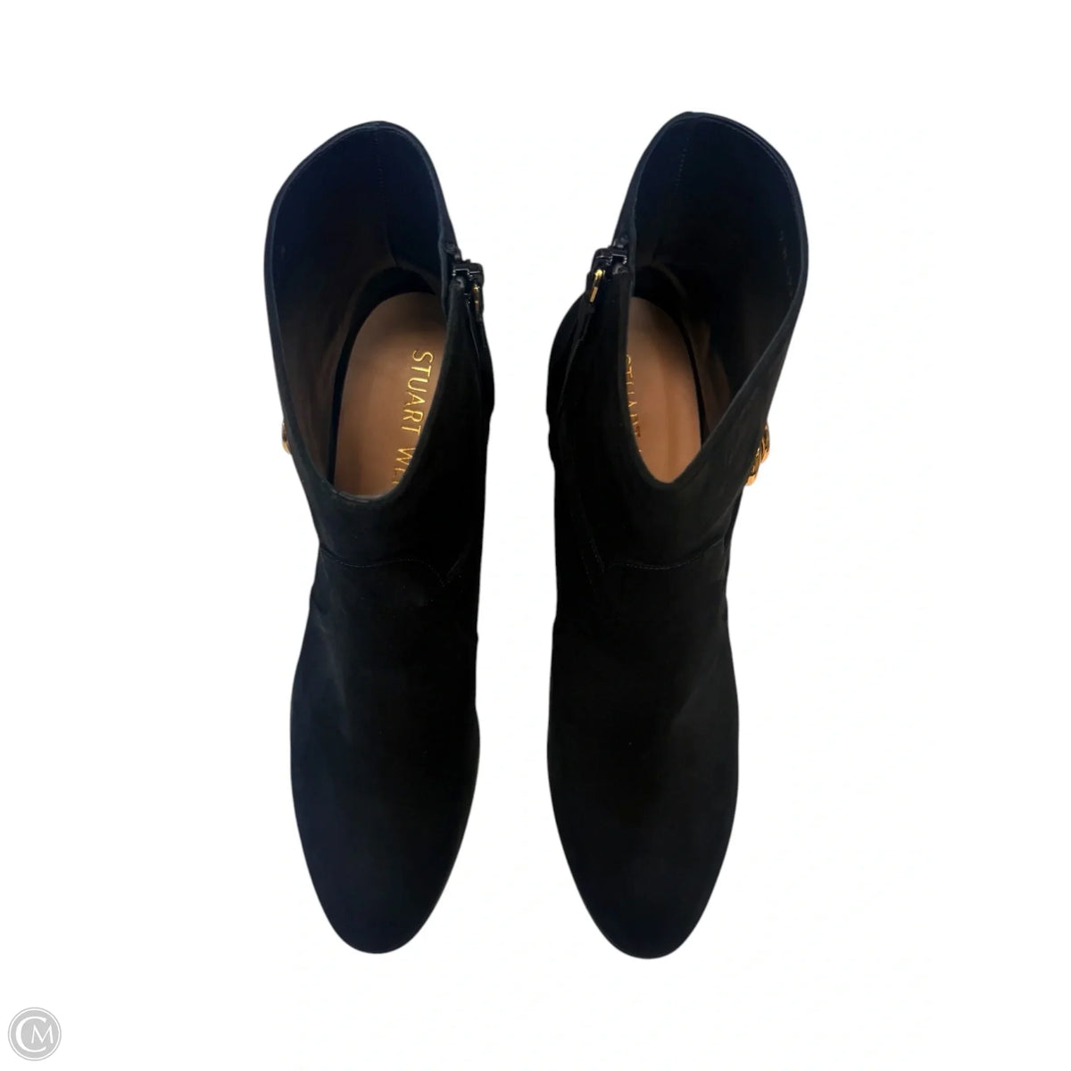 Boots Designer By Stuart Weitzman In Black, Size: 12