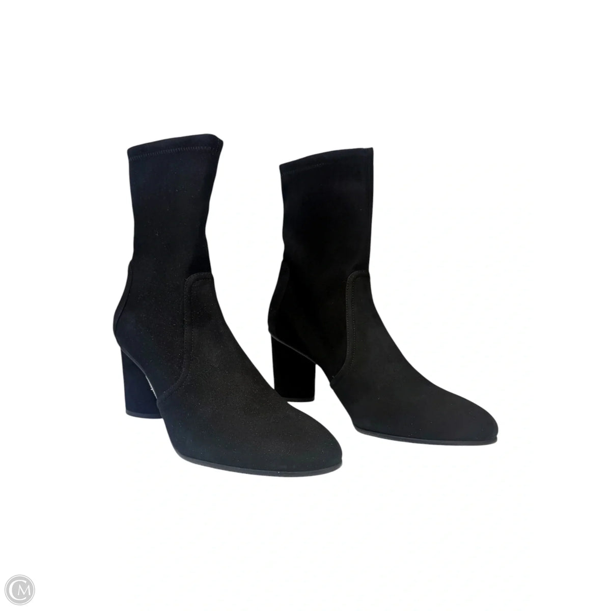 Boots Designer By Stuart Weitzman In Black, Size: 11.5