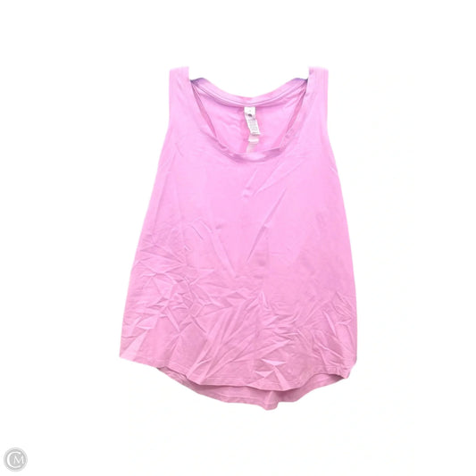 Athletic Tank Top By Lululemon In Purple, Size: 12