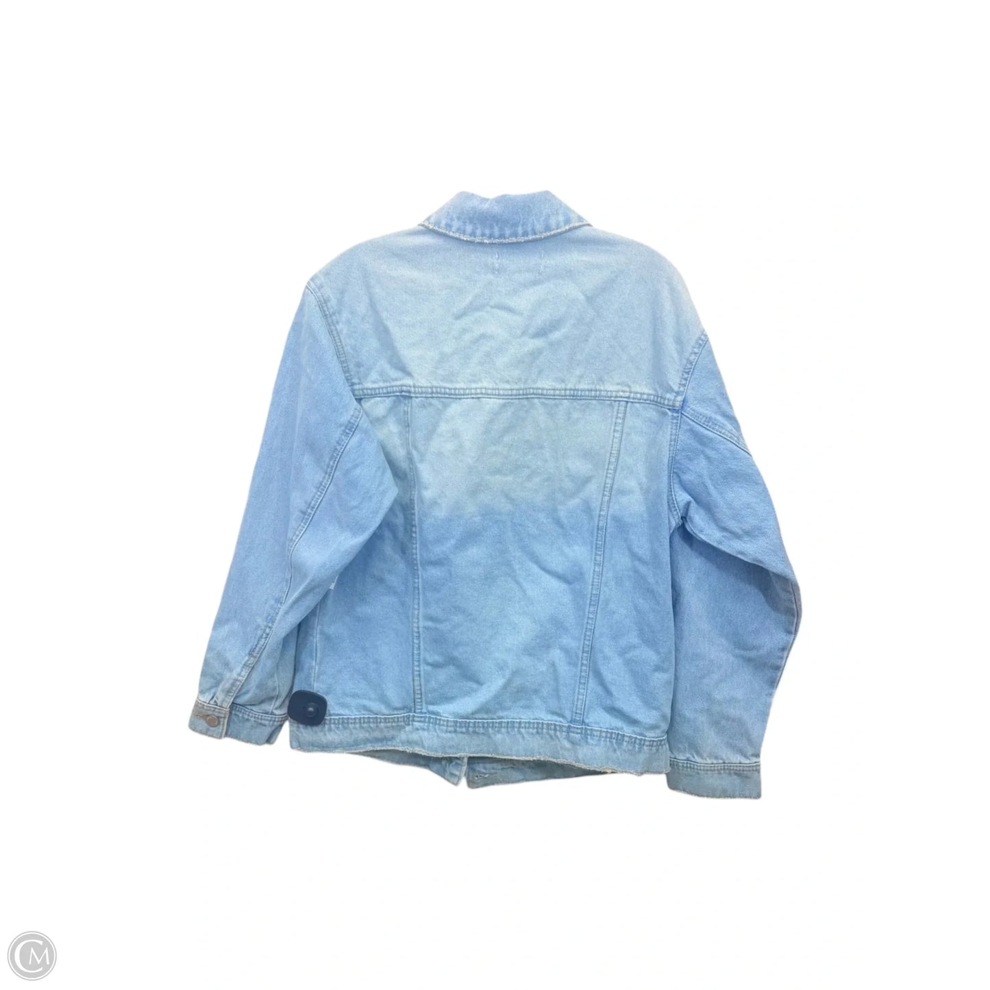 Jacket Denim By Universal Thread In Blue Denim, Size: S