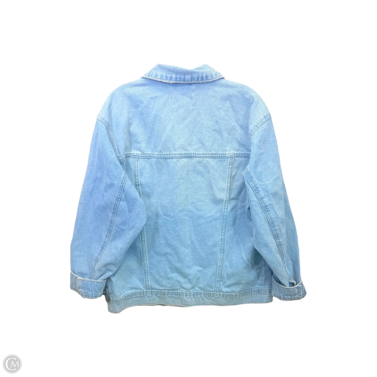 Jacket Denim By Universal Thread In Blue Denim, Size: M