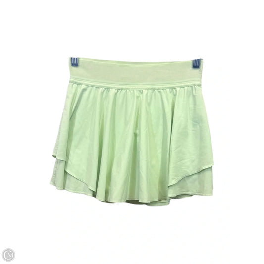 Athletic Skort By Lululemon In Green, Size: 4