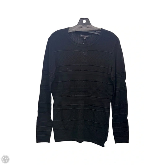 Top Long Sleeve By Banana Republic In Black, Size: L