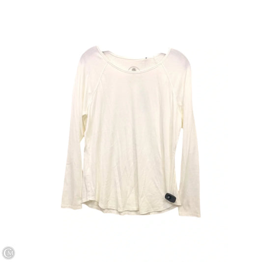 Top Long Sleeve By Tommy Bahama In White, Size: Xl