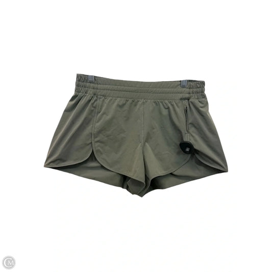 Athletic Shorts By Lululemon In Green, Size: 12