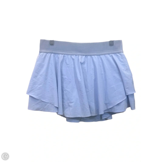 Athletic Skort By Lululemon In Blue, Size: 10