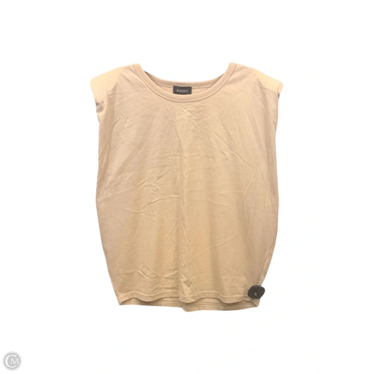 Top Short Sleeve By Bardot In Tan, Size: S