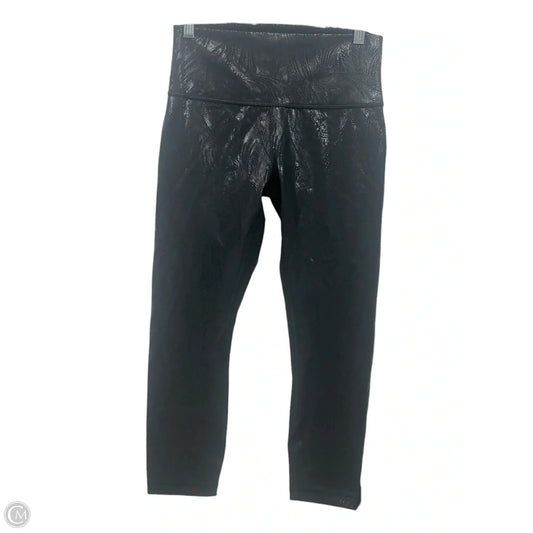 Athletic Leggings Capris By Lululemon In Black, Size: 8