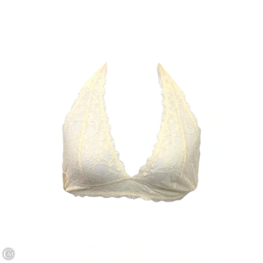 Bra By Free People In Cream, Size: Xl