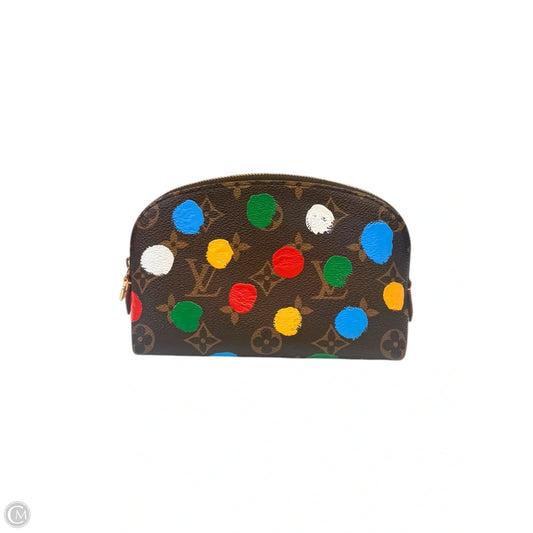 Makeup Bag Luxury Designer By Louis Vuitton, Size: Small