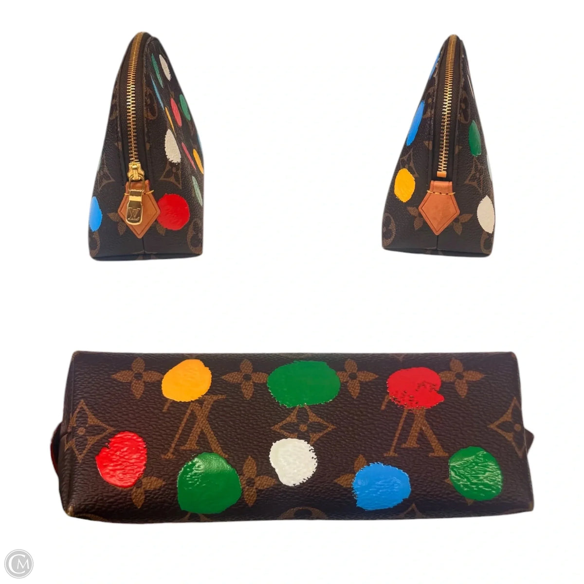 Makeup Bag Luxury Designer By Louis Vuitton, Size: Small