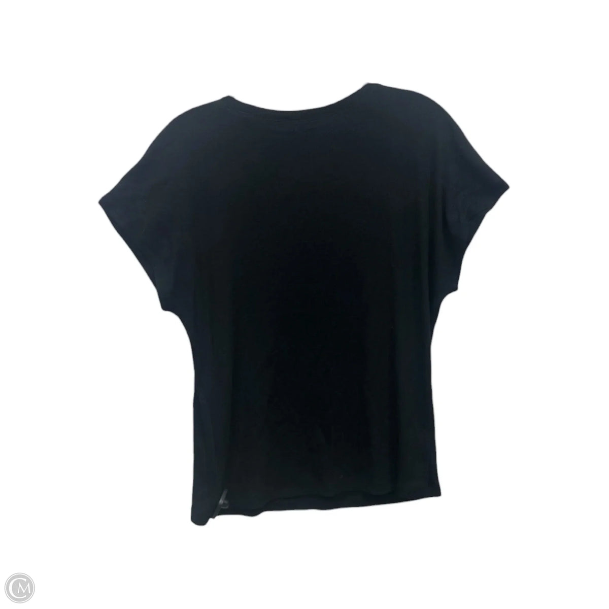 Top Short Sleeve Basic By Express In Black, Size: Xl