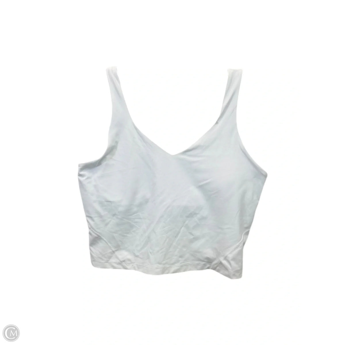 Athletic Bra By Lululemon In White, Size: 16