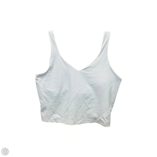 Athletic Bra By Lululemon In White, Size: 16