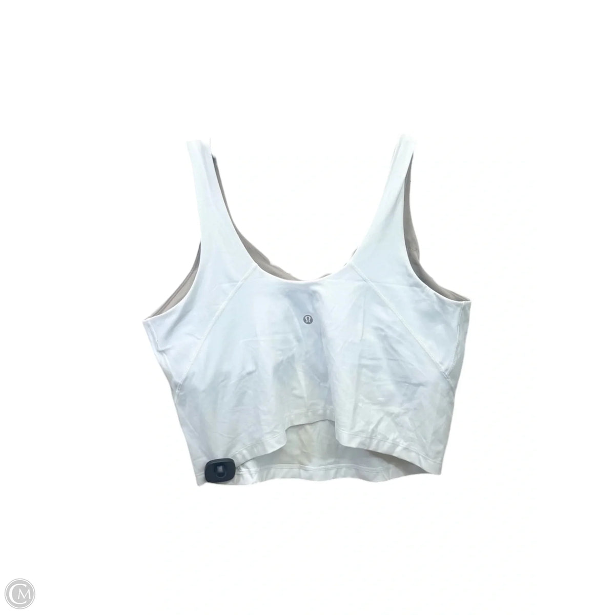 Athletic Bra By Lululemon In White, Size: 16