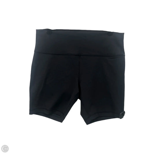 Athletic Shorts By Lululemon In Black, Size: 16