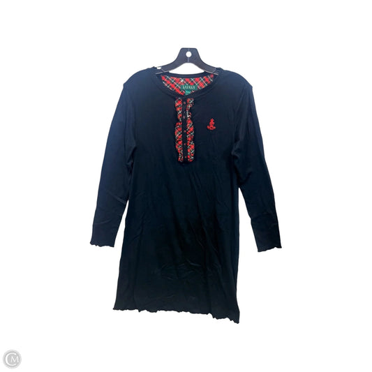Nightgown By Lauren By Ralph Lauren In Plaid Pattern, Size: M