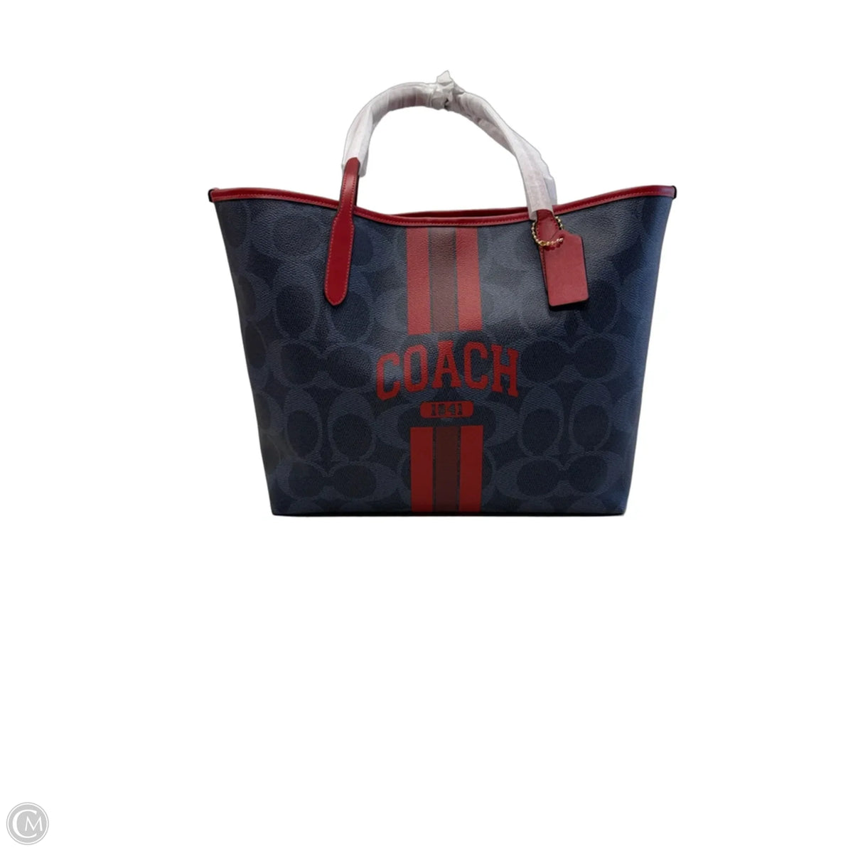 Tote Designer By Coach, Size: Medium
