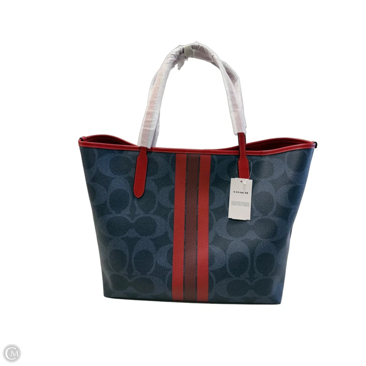 Tote Designer By Coach, Size: Medium
