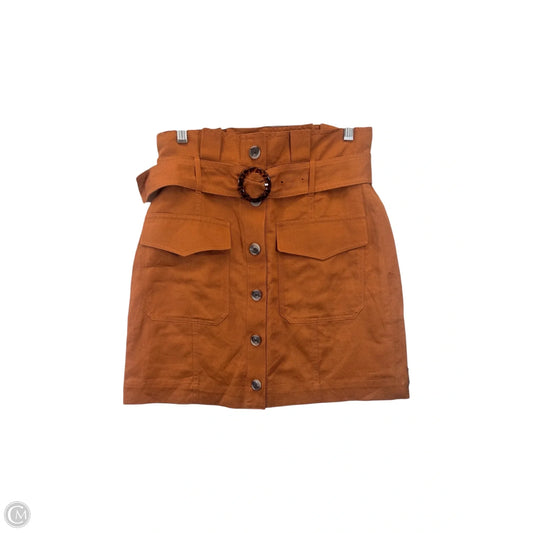 Skirt Mini & Short By Banana Republic In Brown, Size: S