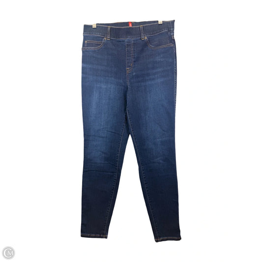 Jeans Jeggings By Spanx In Blue Denim, Size: L