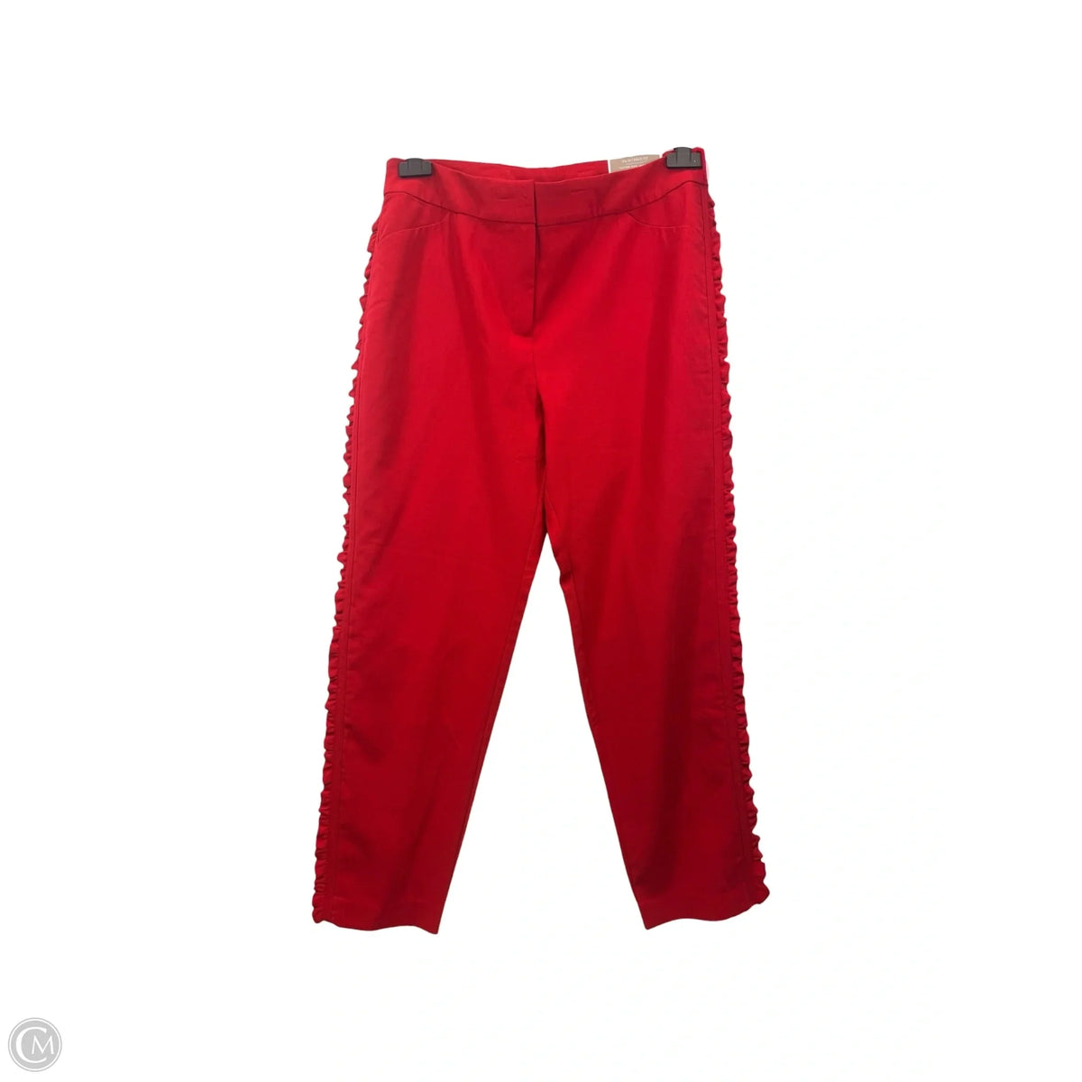 Pants Cropped By Chicos In Red, Size: 12