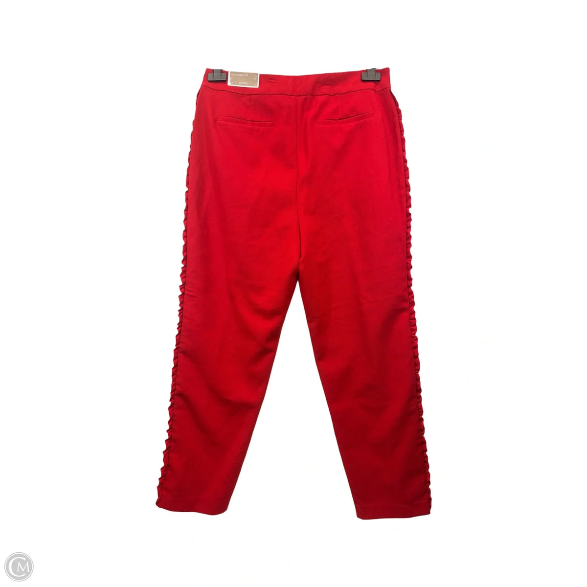 Pants Cropped By Chicos In Red, Size: 12