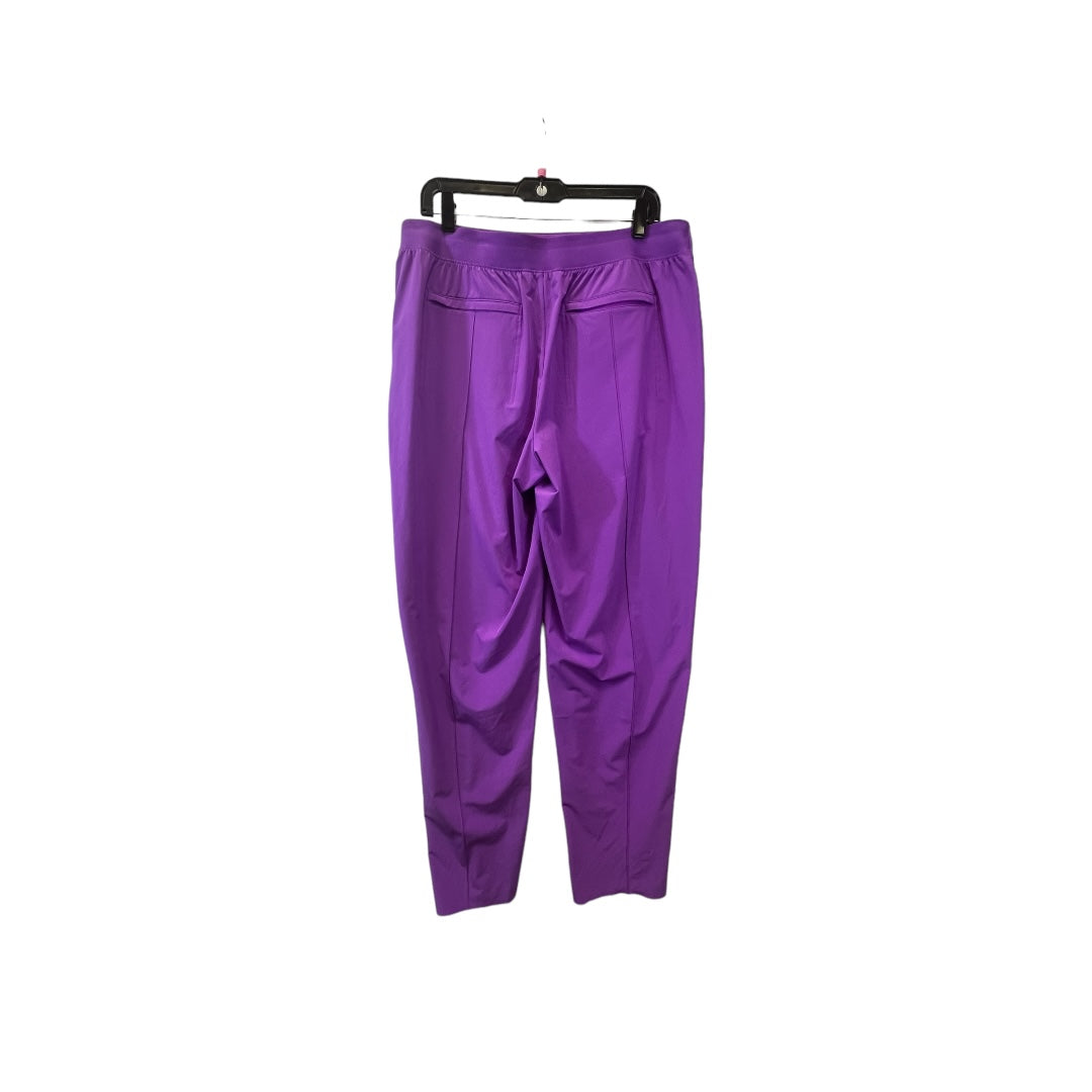 Purple Athletic Pants Athleta, Size Xl