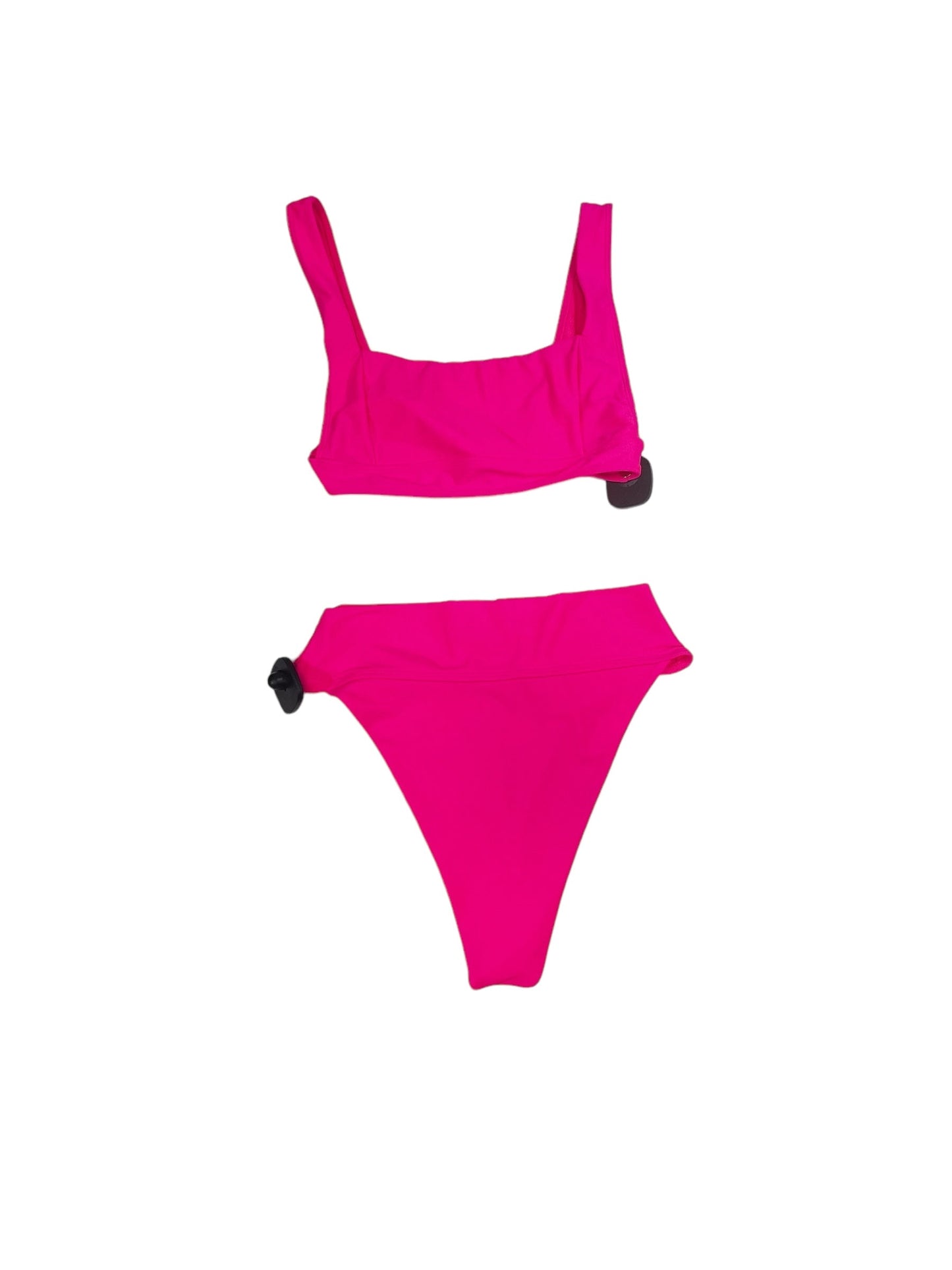 Hot Pink Swimsuit 2pc Forever 21, Size M