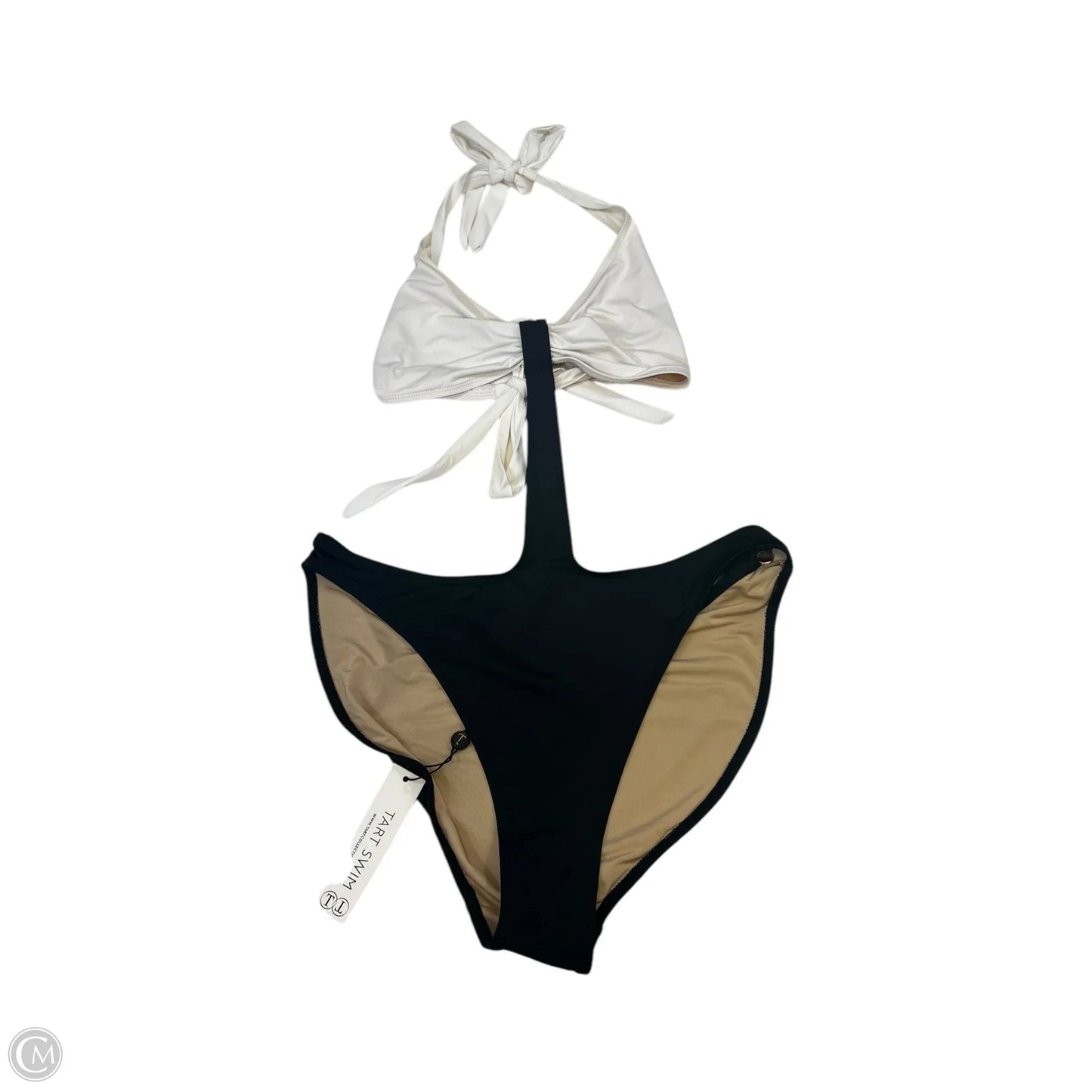 Swimsuit By Tart In Black White, Size: M